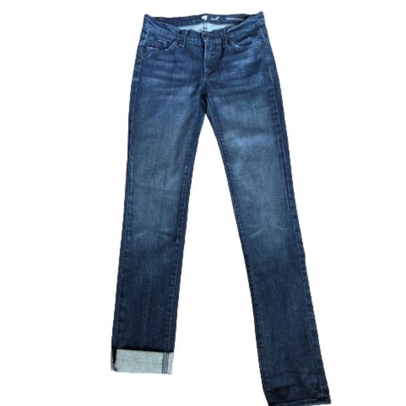 7FAMK Roxanne Skinny Jeans 25 Mid-rise - Picture 9 of 12